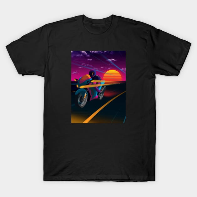 Oceanside T-Shirt by patrickkingart